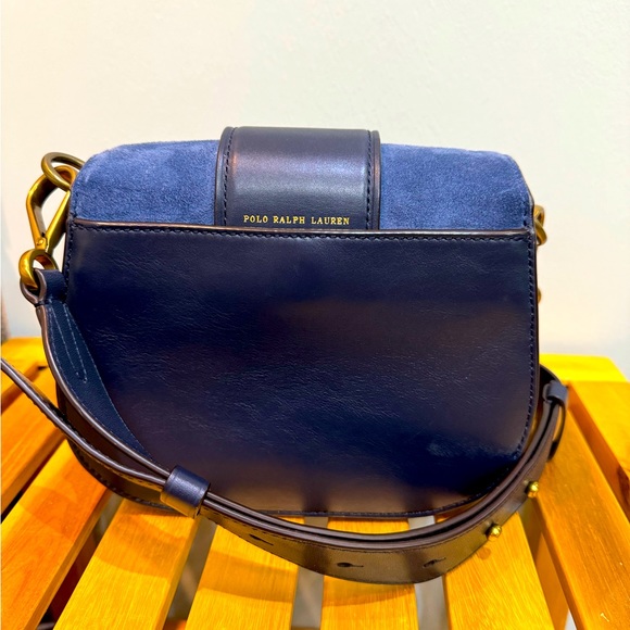 Ralph Lauren Jeweled Suede Lennox bag - Picture 2 of 4